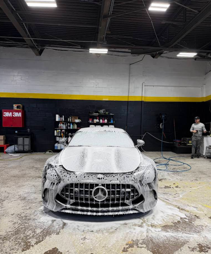 Mercedes-AMG GT — Foam Bath