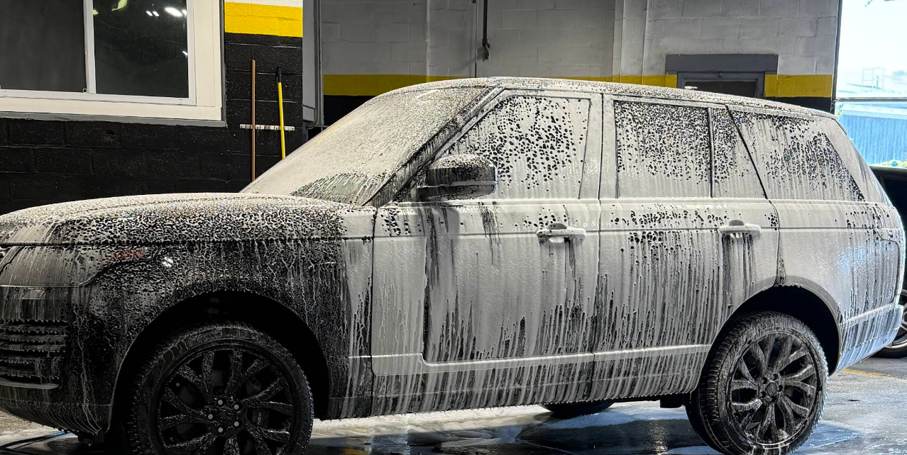 Range Rover SUV — Decontamination